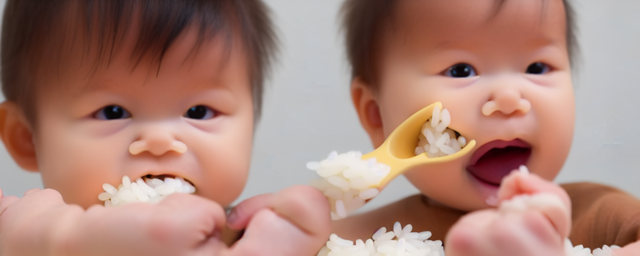 宝宝过早吃米饭的危害