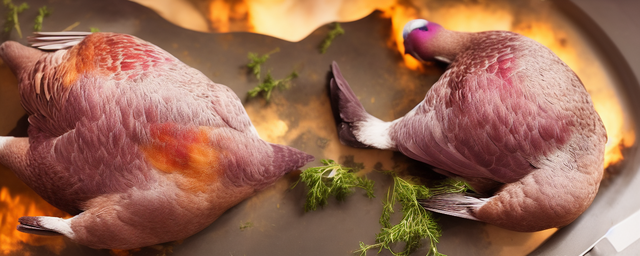 烤箱热鸽子多少温度和时间